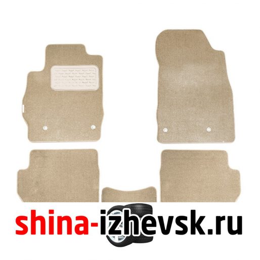 Коврик Autofamily коврик в салон текстильный бежевый для KIA Cee’d SW I АКПП 2010- в Ижевске